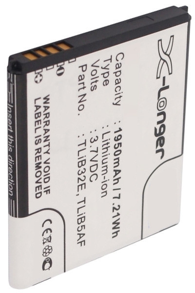 TCL TLiB32E / TLiB5AF / CAB32E0000C1 accu (1950 mAh, 123accu huismerk)  ATC00045 - 1