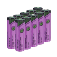 Tadiran Aanbieding: 10 x Tadiran SL-360 / AA batterij (3.6V, 2400 mAh, Li-SOCl2)  ATA00065