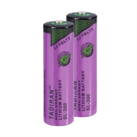 Tadiran Aanbieding: 2 x Tadiran SL-360 / AA batterij (3.6V, 2400 mAh, Li-SOCl2)  ATA00064