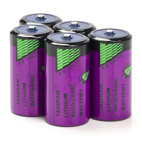 Tadiran Aanbieding: 5 x Tadiran SL-2770 / C batterij (3.6V, 8500 mAh, Li-SOCl2)  ATA00052