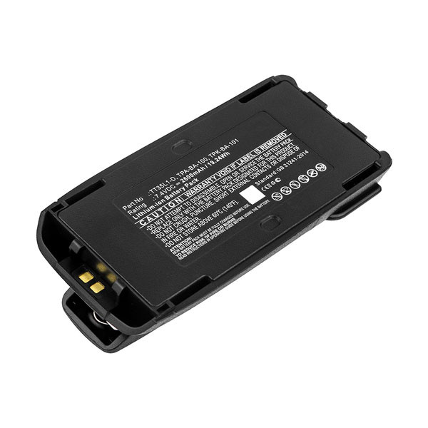 Tait TT35L1-D / TPA-BA-100 / TPK-BA-100 accu (7.4 V, 2600 mAh, 123accu huismerk)  ATA00039 - 1