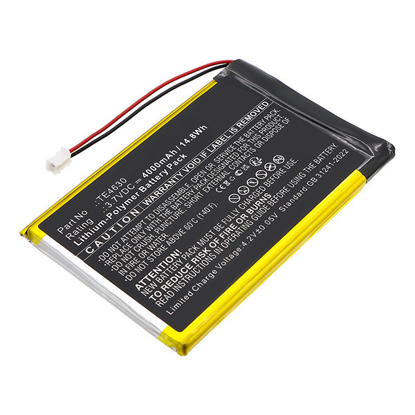 Technaxx TE4630 accu (3.7 V, 4000 mAh, 123accu huismerk) ATE00227 - 1
