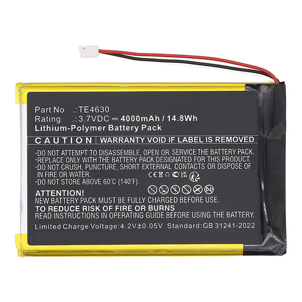 Technaxx TE4630 accu (3.7 V, 4000 mAh, 123accu huismerk) ATE00227 - 3