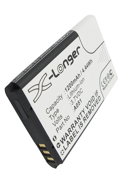 Telekom A051 accu (1200 mAh, 123accu huismerk)  ATE00060 - 1