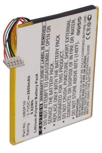 Telekom HB5P1H accu (2600 mAh, 123accu huismerk)  ATE00056