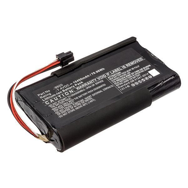 Televes 9920 accu (10400 mAh, 123accu huismerk)  ATE00129 - 1