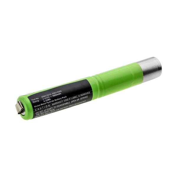 Testo 0563 0300 / 0563 0310 / 0563 0345 accu (2.4 V, 1800 mAh, 123accu huismerk)  ATE00170 - 1