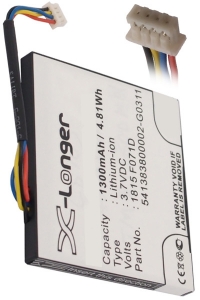 Texas Instruments 541383800002-G0311 / 1815 F071D accu (1300 mAh, 123accu huismerk)  ATE00053