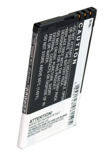 Texet BL-4U / BL-4UV / MP-S-V accu (3.7 V, 1200 mAh, 123accu huismerk)  ATE00055 - 1