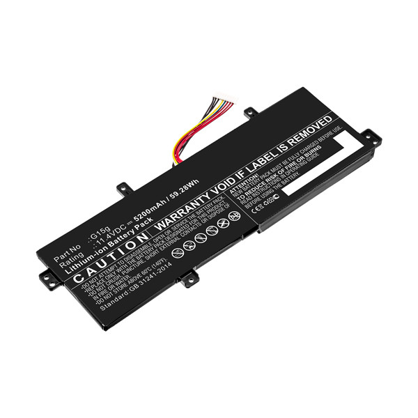 Thunderobot G515g accu (11.4 V, 5200 mAh, 123accu huismerk)  ATH00020 - 1