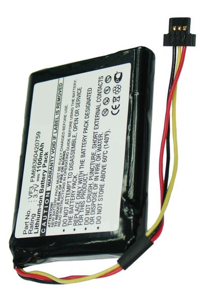 TomTom VF3 / FM68360420759 accu (1100 mAh, 123accu huismerk)  ATO00242 - 1
