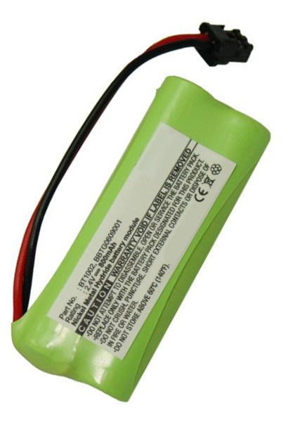 Toshiba BBTG0609001 / BT-1002 / BT1002 accu (800 mAh, 123accu huismerk)  ATO00191 - 1