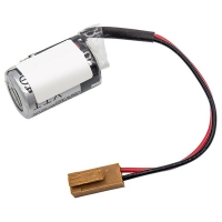 Toshiba ER3V accu met bruine connector (3.7 V, 1000 mAh, 123accu huismerk)  ATO00468