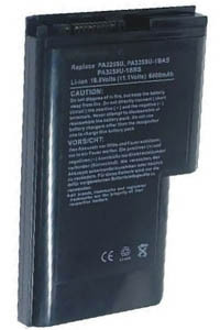 Toshiba PA3258U-1BRS / PA3259U accu (10.8 V, 6600 mAh, 123accu huismerk)  ATO00082 - 1
