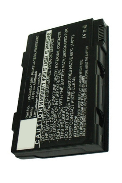 Toshiba PA3395U-1BRS / PA3395U accu (14.8 V, 4400 mAh, 123accu huismerk)  ATO00167 - 1