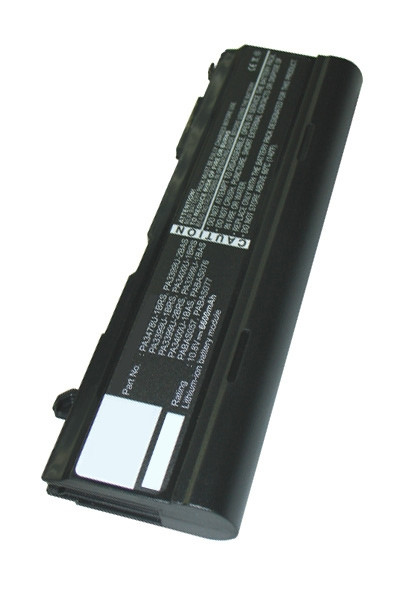 Toshiba PA3399U-2BRS / PA3399U accu (10.8 V, 6600 mAh, 123accu huismerk)  ATO00071 - 1