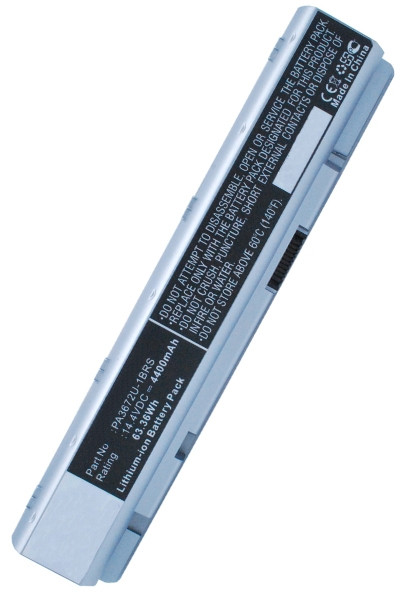 Toshiba PA3672U-1BRS accu (14.4 V, 4400 mAh, 123accu huismerk)  ATO00259 - 1