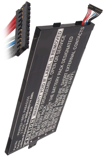 Toshiba PA3978U-1BRS / PABAS255 accu (5000 mAh, 123accu huismerk)  ATO00044 - 1
