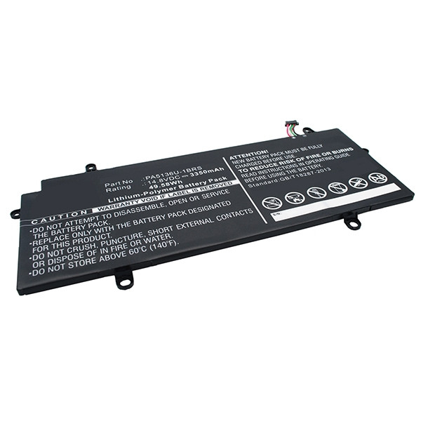 Toshiba PA5136U-1BRS accu (14.8 V, 3350 mAh, 123accu huismerk)  ATO00283 - 1