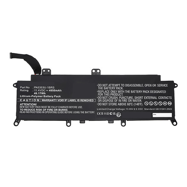 Toshiba PA5353U-1BRS accu (11.4 V, 4050 mAh, 123accu huismerk) ATO00608 - 3