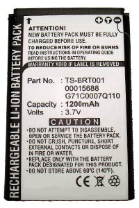 Toshiba TS-BTR001 / 00015688 / G71C0007Q110 accu (1200 mAh, 123accu huismerk)  ATO00024 - 1