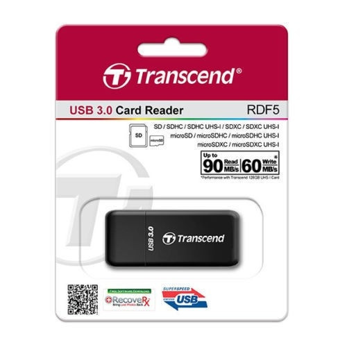 Transcend RDF5 USB 3.0 Card Reader  ATR00058 - 1