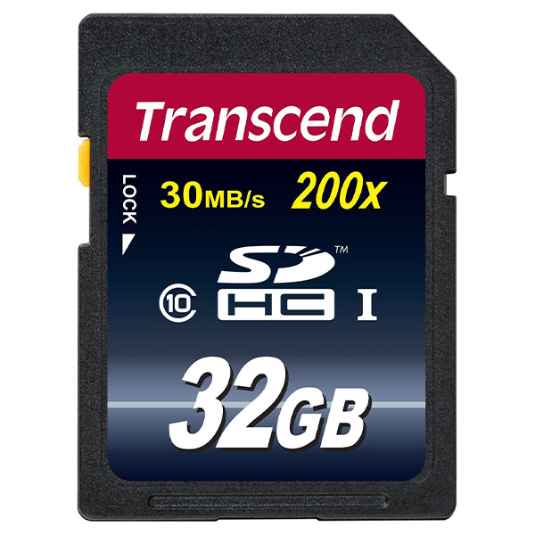 Transcend SDHC geheugenkaart class 10 - 32GB  ATR00115 - 1