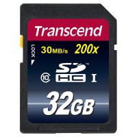 Transcend SDHC geheugenkaart class 10 - 32GB ATR00115