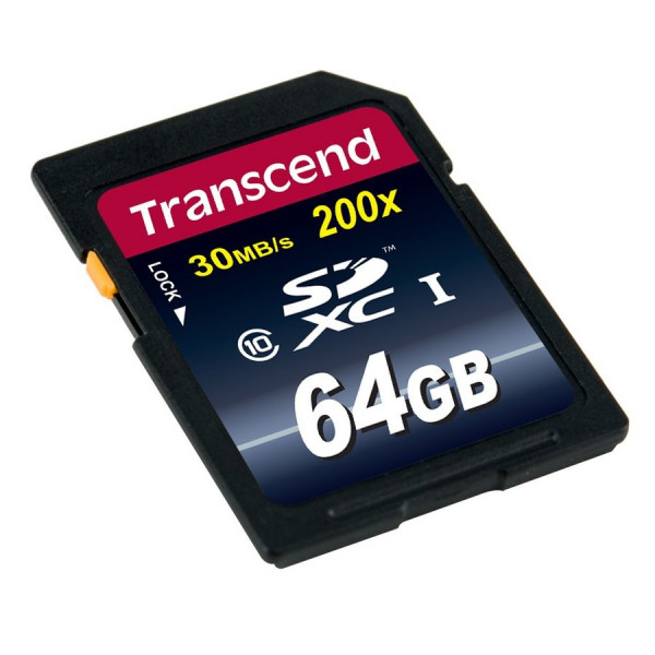 Transcend SDXC geheugenkaart class 10 - 64GB  ATR00080 - 1
