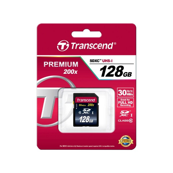 Transcend TRAN-SDXC-128GB geheugenkaart  ATR00086 - 1