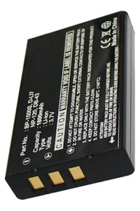Traveler D-LI7 / DB-43 / NP-120 accu (3.7 V, 1800 mAh, 123accu huismerk)  ATR00027