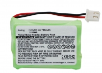 Tri-Tronics 1107000 / 1038100-D / 1038100-E accu (700 mAh, 123accu huismerk)  ATR00028