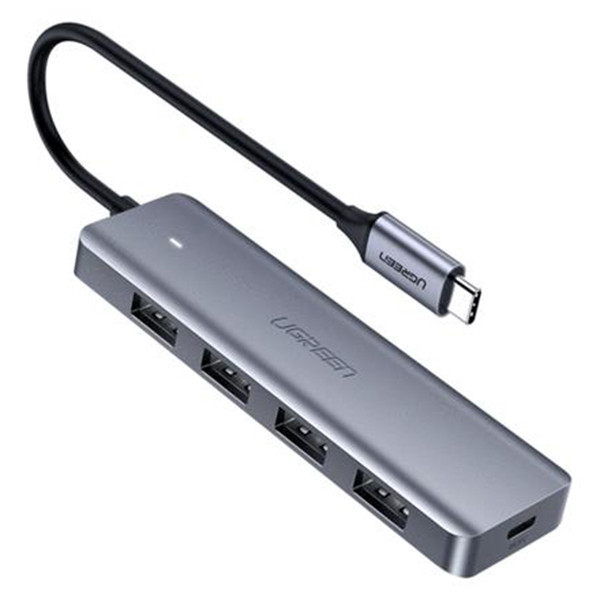 UGREEN 4-Port USB3.0 Hub with USB-C Power Supply 70336  AUG00016 - 1