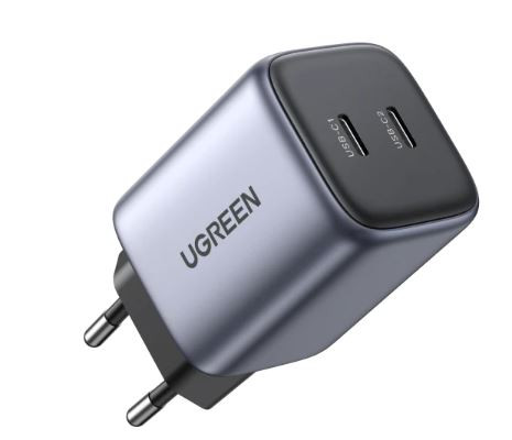 UGREEN GaN2 Quick Charger 45W (2x USB-C PD3.0)  AUG00004 - 1