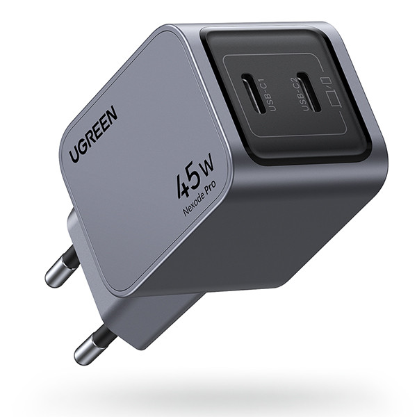 UGREEN Nexode Pro GaN USB snellader 45W (2 x USB-C)  AUG00031 - 1