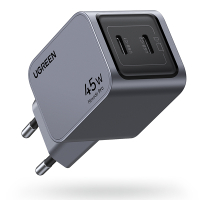 UGREEN Nexode Pro GaN USB snellader 45W (2 x USB-C)  AUG00031