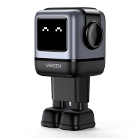 UGREEN Robot GaN Fast Charger 65W zwart (1x USB QC4.0, 2x USB-C QC4.0)  AUG00025