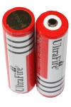 UltraFire 18650 Button Top batterij 2 stuks (3.7 V, 3000 mAh)