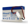 Ultracell UL0.8-12 VRLA AGM Loodaccu (12V, 0.8 Ah, AMP aansluiting)  AUL00039