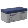 Ultracell UL3.4-12 VRLA AGM Loodaccu (12V,  3.4 Ah, T1 terminal)