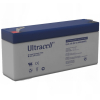 Ultracell UL3.4-6 VRLA AGM Loodaccu (6V, 3.4 Ah, T1 terminal)  ANB00560