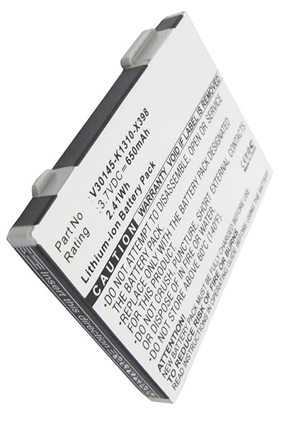 Unify V30145K1310X50 / V30145-K1310-X50 accu (650 mAh, 123accu huismerk)  AUN00130 - 1