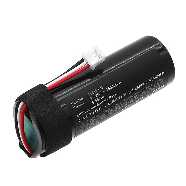 Unitech 113154-O / 1400-900014G accu (3.7 V, 1500 mAh, 123accu huismerk) AUN00139 - 1
