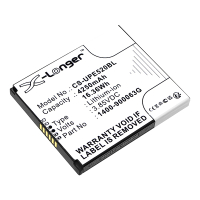 Unitech 1400-900063G accu (4250 mAh, 123accu huismerk) AUN00138