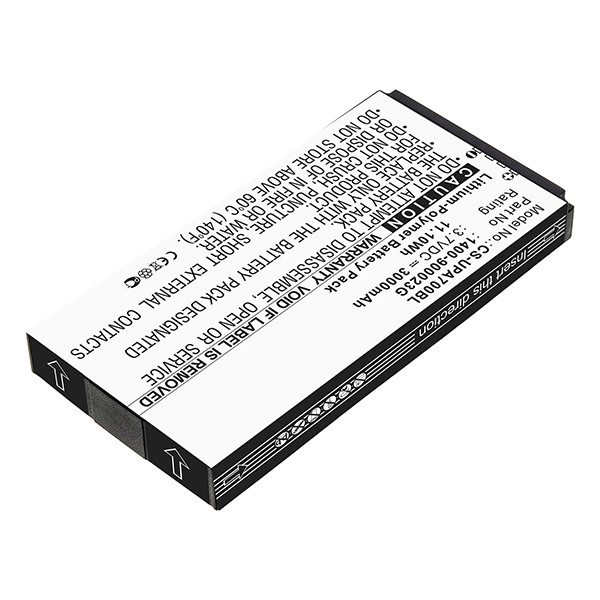 Unitech S12GT1301A / 1400-900023G accu (3.7 V, 3000 mAh, 123accu huismerk) AUN00101 - 2