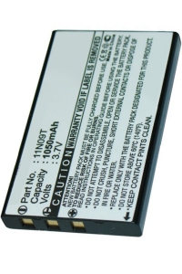 Universal 11N09T / NC0910 / BATTMX880 accu (1050 mAh, 123accu huismerk)  AUN00015