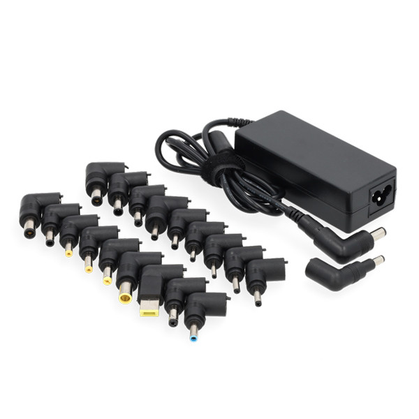 Universele 65W adapter met 20 aansluitingen (20 V, 3.25 A, 65 W, 123accu huismerk)  ADR00238 - 1