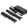 Universele 90W adapter met 20 aansluitingen (20 V, 4.5 A, 90 W, 123accu huismerk)  ADR00239 - 1