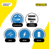 Universele 90W adapter met 20 aansluitingen (20 V, 4.5 A, 90 W, 123accu huismerk)  ADR00239 - 3