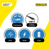 Universele USB-C 90W oplader (20 V, 4.5 A, 90 W, 123accu huismerk)  ADR00272 - 3
